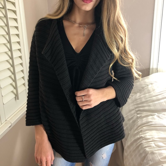 Posh Garden Sweaters - Mocha WARM Chic Cardigan